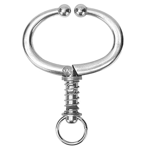 Xyntor Stainless Steel Cattle Nose Ring with Spring | No - Pierce Installation for Painless Use | Bull Cow Nose Clamp for Farm Breeding/Dairy Cows/Bulls | Strong Non - Corrosive (Large W Spring Bull Xyntor Stainless Steel Cattle Nose Ring with Spring | No - Pierce Installation for Painless Use | Bull Cow Nose Clamp for Farm Breeding/Dairy Cows/Bulls | Strong Non - Corrosive (Large W Spring Bull von Xyntor