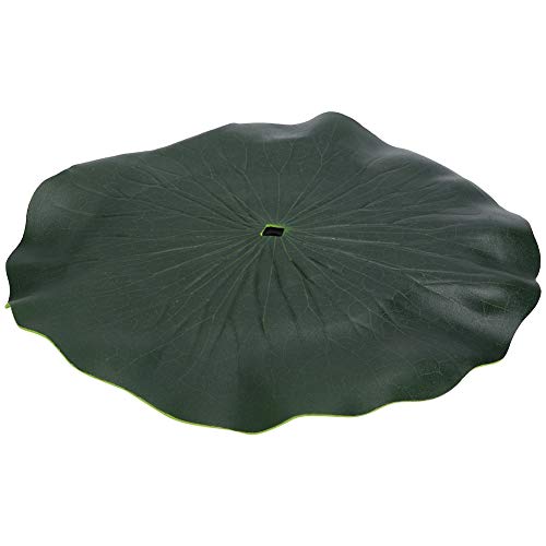 Xyntor Wasserlilie schwimmende Tablett für Solarbrunnenpumpe | 11,4 Zoll dekorative Basis für Vogelbäder/Gartenteiche/Unterwasserlebensräume | Verstärkt den Zirkulation des von Xyntor