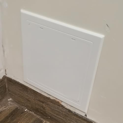 Revisionsklappe Selbstklebende Revisionsklappe, Überstreichbare Kriechkellertür mit Druckknopf, Unterputz-Revisionsklappe für Sanitär-/ Elektroinstallationen/ Kabel/ Verkabelung(White,20x20cm/8"x8") Revisionsklappe Selbstklebende Revisionsklappe, Überstreichbare Kriechkellertür mit Druckknopf, Unterputz-Revisionsklappe für Sanitär-/ Elektroinstallationen/ Kabel/ Verkabelung(White,20x20cm/8"x8") von Xyrona