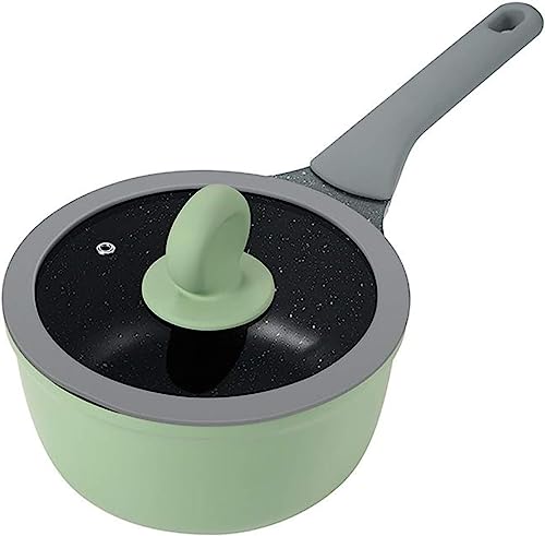 Xzeit kleine Pfanne, Milchpfanne, Milk Pan,Cooking pots,Milk Pan Non-Stick Pan Soup Pan Green Multi-Function Pan with Glass Lid Ergonomic Handle Easy to Clean Xzeit kleine Pfanne, Milchpfanne, Milk Pan,Cooking pots,Milk Pan Non-Stick Pan Soup Pan Green Multi-Function Pan with Glass Lid Ergonomic Handle Easy to Clean von Xzeit