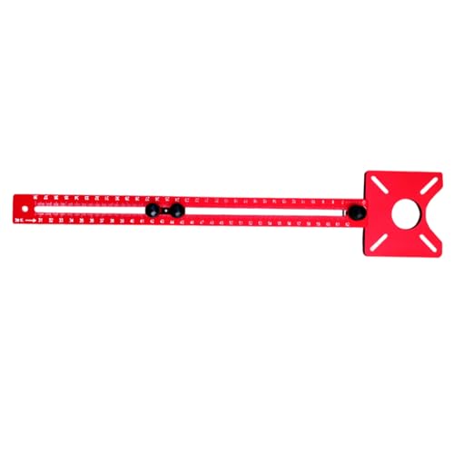 3 in 1 Router Fräsen Rillen Halterung Fräsen Oberfräse Führung Fräser Schneidvorrichtung Schrank Hardware Jig für Oberfräse Werkzeug Geeignet für verschiedene Arten von Holzplatten von Xzmzbxzb
