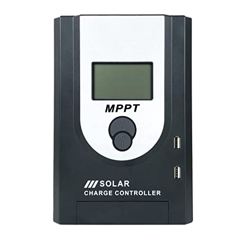 Y&H 40A MPPT Solarladeregler 12V 24V Solarpanelregler mit LCD-Display, unterstützt das Laden von AGM-, Gel-, wassergefüllten und Lithium-Batterien von Y&H