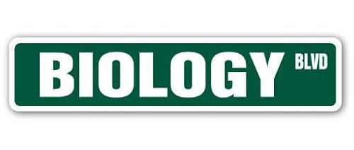 Biologie Straßenschild Lehrer Professor Science College Biologe von YAASIMOULE