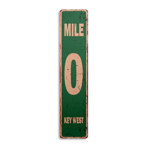 Meile 0 Key West Vintage Straßenschild Markierung Null südlichsten Keys Florida Meile 0 Key West Vintage Straßenschild Markierung Null südlichsten Keys Florida von YAASIMOULE