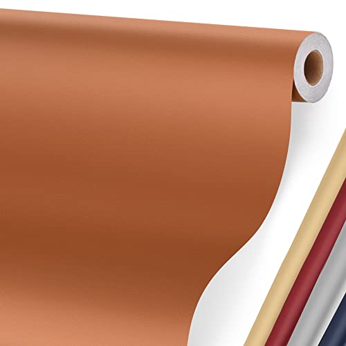 Leder Reparatur Set Rotbraun, 40 x 160cm Kunstleder Selbstklebend, Lederflicken Selbstklebend Leder Patch für Couch, Sofa, Autositze Zubehör,Jacken, Handtaschen von YAFLC