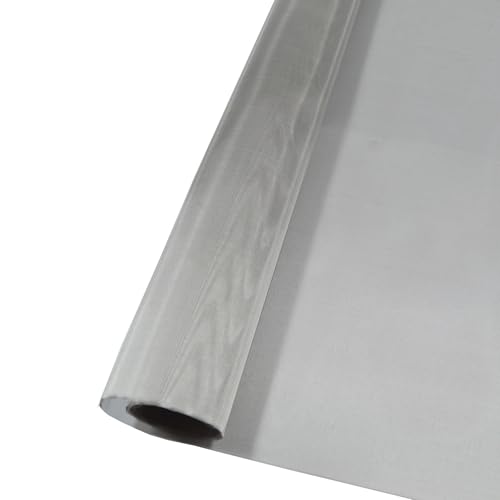 YAGJIA Drahtgitter Feinmaschig 30cm x 120cm(200Mesh), Fliegengitter Metall Gitter Edelstahl 304, Drahtgeflecht Edelstahlgewebe Maschendraht für Filtersieb Blatt Filternetz Filtrationstuch von YAGJIA