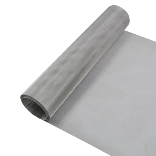 YAGJIA Drahtgitter Feinmaschig 30cm x 120cm(80Mesh), Fliegengitter Metall Gitter Edelstahl 304, Drahtgeflecht Maschendraht für Insektenschutzgitter Filtersieb Blatt Filternetz Filtrationstuch von YAGJIA
