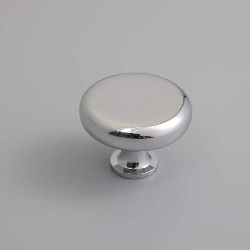 YAGU Moderne Schrankgriffe, poliertes Chrom, für Küche, Schublade, Kommode, Schrank, Tür, Badezimmer, Schrankgriffe, 10 Stück von YAGU