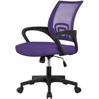 Yaheetech - Bürostuhl Ergonomischer Schreibtischstuhl Drehstuhl Chefsessel mit Netzbezug Office Desk Chair von YAHEETECH