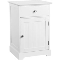 Nachtschrank Kommode Boxspringbett Nachttisch Nachtkommode mit Stauraum 40 x 35 x 60 cm Schlafzimmer Weiß - Yaheetech von YAHEETECH
