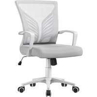 Yaheetech 2-teiliger Bürostuhl, ergonomischer Schreibtischstuhl mit Wippfunktion, Drehstuhl mit gepolstertem Sitzkissen, Chefsessel, höhenverstellbar Yaheetech 2-teiliger Bürostuhl, ergonomischer Schreibtischstuhl mit Wippfunktion, Drehstuhl mit gepolstertem Sitzkissen, Chefsessel, höhenverstellbar von YAHEETECH