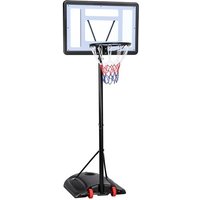Basketballkorb Basketballständer mit Rollen Basketballanlage Standfuß mit Wasser Höhneverstellbar 217 bis 279 cm - Yaheetech von YAHEETECH
