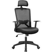 Yaheetech - Bürostuhl Schreibtischstuhl Drehstuhl Ergonomischer Chefsessel Computerstuhl mit hoher Rückenlehne, Einstellbare Kopfstütze, Yaheetech - Bürostuhl Schreibtischstuhl Drehstuhl Ergonomischer Chefsessel Computerstuhl mit hoher Rückenlehne, Einstellbare Kopfstütze, von YAHEETECH