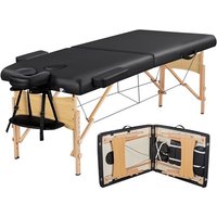 Yaheetech Massageliege 2 Zonen Massagebett Klappbarer Massagetisch Massagebank inkl. Kopfstütze Höhenverstellbar Therapieliege 250 kg belastbar Yaheetech Massageliege 2 Zonen Massagebett Klappbarer Massagetisch Massagebank inkl. Kopfstütze Höhenverstellbar Therapieliege 250 kg belastbar von YAHEETECH