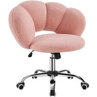 Yaheetech - Schreibtischstuhl Bürostuhl Ergonomisch Bürosessel in Wolkenform Drehstuhl bis 136 kg Belastbar Computerstuhl Höhenverstellbar für von YAHEETECH