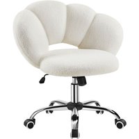 Yaheetech - Schreibtischstuhl Bürostuhl Ergonomisch Bürosessel in Wolkenform Drehstuhl bis 136 kg Belastbar Computerstuhl Höhenverstellbar für von YAHEETECH