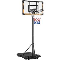 Yaheetech - höhenverstellbarer Basketballständer, Basketballkorb mit Rollen, Mobile Basketballanlage mit Wasser oder Sand Befüllbar, Korbanlage für von YAHEETECH