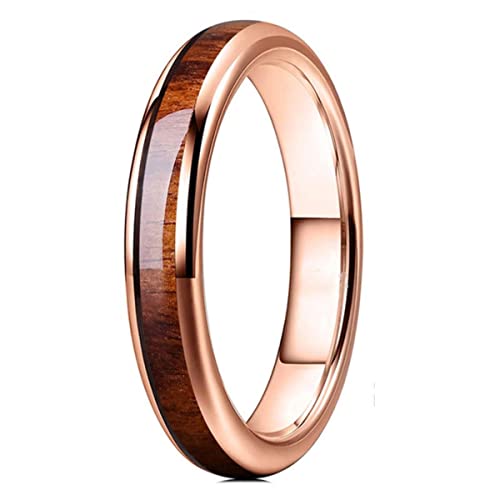 YAHOYA Vintage Mode Roségold Holz Maserung Ringe für Frauen/Männer Accessoires Verlobung Ehering Statement Schmuck Ornament YAHOYA Vintage Mode Roségold Holz Maserung Ringe für Frauen/Männer Accessoires Verlobung Ehering Statement Schmuck Ornament von YAHOYA