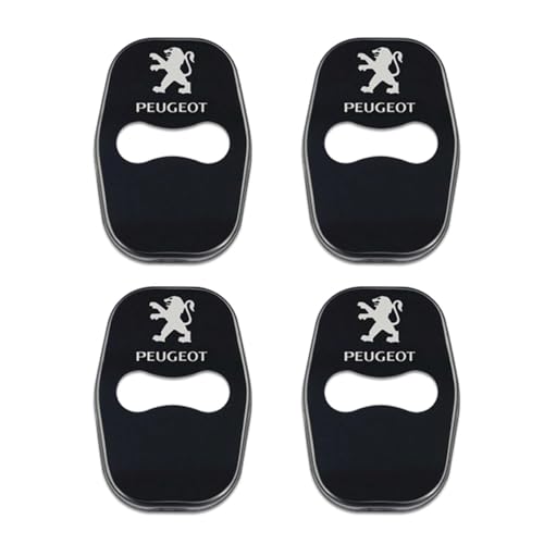 YAHUI 4 Stück Auto Türschloss Abdeckung für Peugeot 206+ 2009-2013, Anti Rust Auto Türschlossabdeckung Schutzkappe Auto Türschloss Abdeckung YAHUI 4 Stück Auto Türschloss Abdeckung für Peugeot 206+ 2009-2013, Anti Rust Auto Türschlossabdeckung Schutzkappe Auto Türschloss Abdeckung von YAHUI