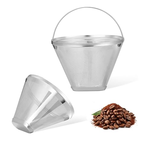 Edelstahl Kaffeefilter, Kaffeefilter Wiederverwendbar Kaffeefilter Dauerfilter Kaffee Größe 4 Filterkaffee Aufsatz Kaffee Handfilter Dauerkaffeefilter Mit Griff Zum Filtern Von Kaffee Papierlose Edelstahl Kaffeefilter, Kaffeefilter Wiederverwendbar Kaffeefilter Dauerfilter Kaffee Größe 4 Filterkaffee Aufsatz Kaffee Handfilter Dauerkaffeefilter Mit Griff Zum Filtern Von Kaffee Papierlose von YAIRSTEN