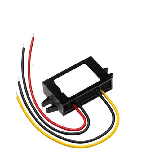 Stromversorgung, 20 ~ 75 V auf 12 V DC-DC, Abwärtswandler, 36 V, 48 V, 60 V auf 12 V, Spannungsregler-Modul, wasserdicht (1 A ABS-Kunststoff) von YAJEKLHQJ