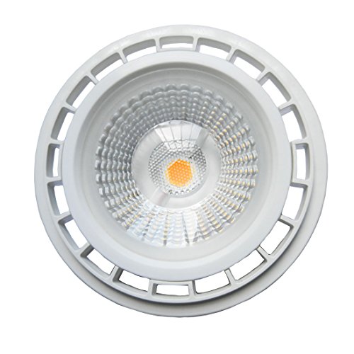 YAKAiYAL 12W AR111 GU10 LED Lampe 220V COB ES111 Spot Reflektor Leuchtmittel Kaltweiß 6000K 1100 Lumen 45 Grad als Ersatz für 75W Halogenbirne 1-Stück Nicht-Dimmbar MEHRWEG von YAKAiYAL