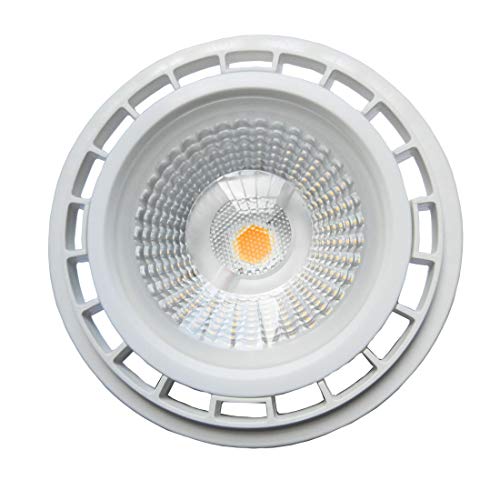 YAKAiYAL 12W AR111 GU10 LED Lampe COB ES111 Reflektorlampe Spot Leuchtmittel 220V Warmweiß 3000K 1100 Lumen 45 Grad als Ersatz für 75W Halogenbirne 1-Stück Nicht-Dimmbar MEHRWEG von YAKAiYAL