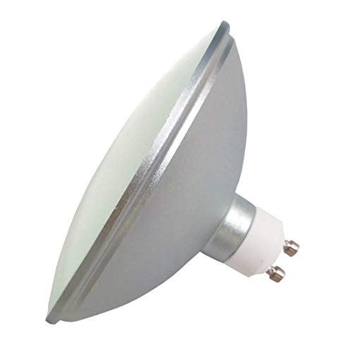 YAKAiYAL 12W AR111 GU10 LED Lampe IP65 Wasserdicht Kaltweiß 6000K ES111 Reflektorlampe AC85-265V 120 Grad Spot Leuchtmittel 1-Stück Nicht-Dimmbar von YAKAiYAL