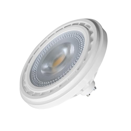 YAKAiYAL AR111 GU10 LED Lampe 12W COB ES111 Reflektorlampe Kaltweiß Reflektor 6000K Beleuchtung 45° Spot Leuchtmittel 220V Ersatz für 75W Halogenbirne Nicht Dimmbar von YAKAiYAL