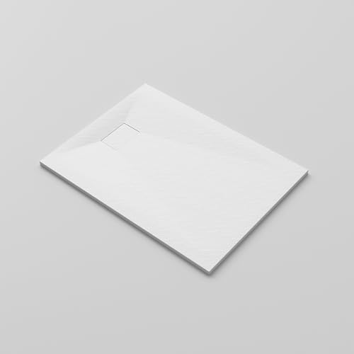 Duschwanne 120 x 90 x 3.2 cm Rutschfeste Oberfläche SMC Duschtasse Brausewanne Rechteck Steinoptik ohne Ablaufgarnitur Weiß Duschwanne 120 x 90 x 3.2 cm Rutschfeste Oberfläche SMC Duschtasse Brausewanne Rechteck Steinoptik ohne Ablaufgarnitur Weiß von YAKE