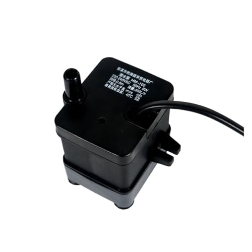 YAKUFAST Hm-100 Klimaanlage Lüfter Zubehör Tauchpumpe Kaltlüfter Wasserpumpe Chiller Saugpumpe 8W 14W Universaltyp(110 1.1m 380L 14W) von YAKUFAST