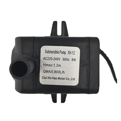 YAKUFAST Klimaanlage Fan Tauchpumpe Allgemeine Zweck Fisch Tank Umwälzpumpe Wasserpumpe Kalten Saug Sucti(XH-12) von YAKUFAST