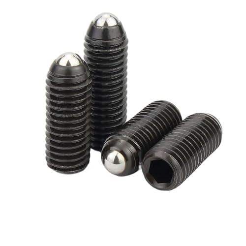 YAKUFAST M2,5 M3 M4 M5 M6 M8 M10 M12 M16 304 Edelstahl 12,9 Innensechskant, Feder, Kugel, Kolben, Gewindestift, Kopfloser Bolzen, Stellschraube(12.9 grade steel,16MM_5PCS M8) von YAKUFAST