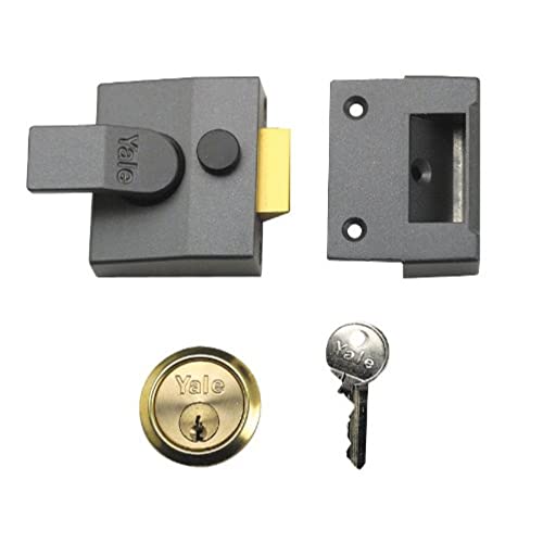 Yale Locks 85 gehören zu den Brasslux Finish Nachtriegelschloss 40 mm Dornmaß von Yale