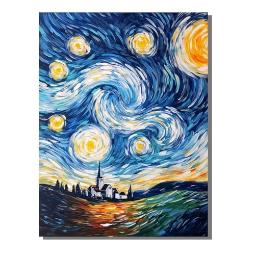 5D Diamond Painting Erwachsene, Diamant Malerei Kinder Anfänger, DIY Abstrakt sternenklare Nacht Diamant Painting Bilder Erwachsene Bastelset Als Geschenk Entspannung und Als Wanddeko 30x40 cm SYLF779 5D Diamond Painting Erwachsene, Diamant Malerei Kinder Anfänger, DIY Abstrakt sternenklare Nacht Diamant Painting Bilder Erwachsene Bastelset Als Geschenk Entspannung und Als Wanddeko 30x40 cm SYLF779 von YALNSENN