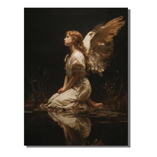 5D Diamond Painting Erwachsene, Diamant Malerei Kinder Anfänger, DIY Engel Frau Diamant Painting Bilder Erwachsene Bastelset Geeignet Als Geschenk, Zur Entspannung und Als Wanddeko 40x50cm SYLF64 5D Diamond Painting Erwachsene, Diamant Malerei Kinder Anfänger, DIY Engel Frau Diamant Painting Bilder Erwachsene Bastelset Geeignet Als Geschenk, Zur Entspannung und Als Wanddeko 40x50cm SYLF64 von YALNSENN