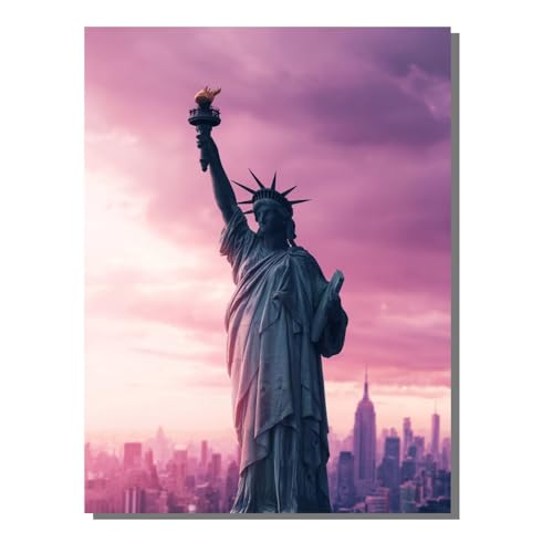 5D Diamond Painting Erwachsene, Diamant Malerei Kinder Anfänger, DIY Freiheitsstatue Landschaft Diamant Painting Bilder Erwachsene Bastelset Als Geschenk Entspannung und Als Wanddeko 80x100 cm SYLF344 5D Diamond Painting Erwachsene, Diamant Malerei Kinder Anfänger, DIY Freiheitsstatue Landschaft Diamant Painting Bilder Erwachsene Bastelset Als Geschenk Entspannung und Als Wanddeko 80x100 cm SYLF344 von YALNSENN