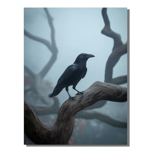 5D Diamond Painting Erwachsene, Diamant Malerei Kinder Anfänger, DIY Krähe Vogel Diamant Painting Bilder Erwachsene Bastelset Geeignet Als Geschenk, Zur Entspannung und Als Wanddeko 30x40 cm SYLF406 5D Diamond Painting Erwachsene, Diamant Malerei Kinder Anfänger, DIY Krähe Vogel Diamant Painting Bilder Erwachsene Bastelset Geeignet Als Geschenk, Zur Entspannung und Als Wanddeko 30x40 cm SYLF406 von YALNSENN