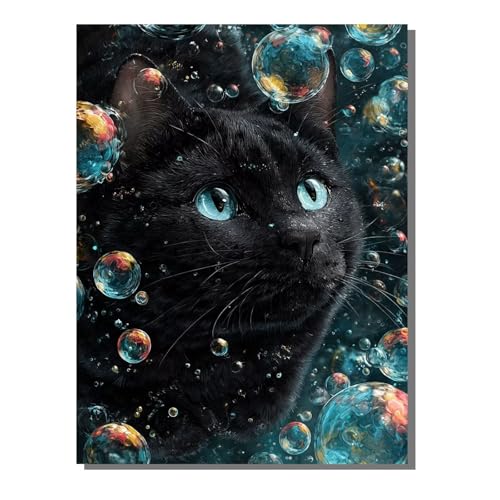 5D Diamond Painting Erwachsene, Diamant Malerei Kinder Anfänger, DIY Tier Katze Diamant Painting Bilder Erwachsene Bastelset Geeignet Als Geschenk, Zur Entspannung und Als Wanddeko 80x100 cm SYLF26 5D Diamond Painting Erwachsene, Diamant Malerei Kinder Anfänger, DIY Tier Katze Diamant Painting Bilder Erwachsene Bastelset Geeignet Als Geschenk, Zur Entspannung und Als Wanddeko 80x100 cm SYLF26 von YALNSENN