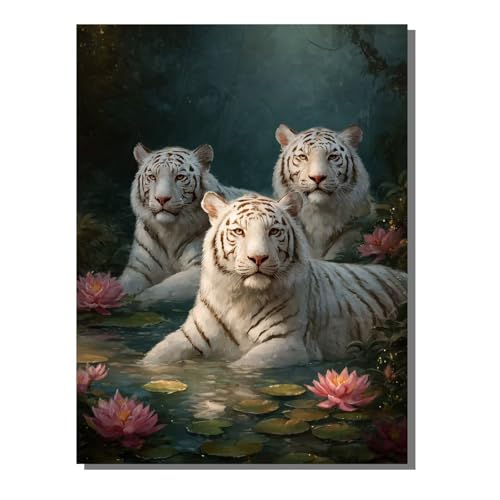 5D Diamond Painting Erwachsene, Diamant Malerei Kinder Anfänger, DIY Tier Tiger Diamant Painting Bilder Erwachsene Bastelset Geeignet Als Geschenk, Zur Entspannung und Als Wanddeko 60x80 cm SYLF186 5D Diamond Painting Erwachsene, Diamant Malerei Kinder Anfänger, DIY Tier Tiger Diamant Painting Bilder Erwachsene Bastelset Geeignet Als Geschenk, Zur Entspannung und Als Wanddeko 60x80 cm SYLF186 von YALNSENN