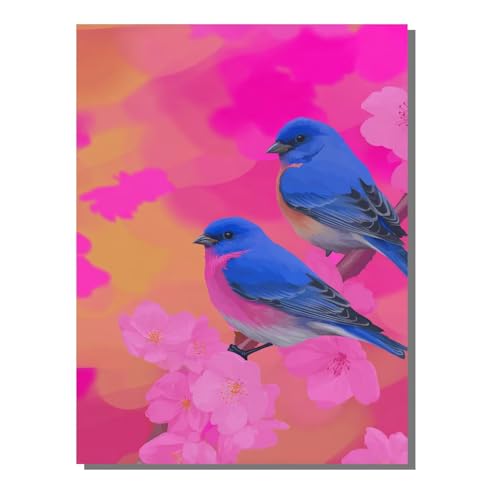 5D Diamond Painting Erwachsene, Diamant Malerei Kinder Anfänger, DIY Vogel Blume Diamant Painting Bilder Erwachsene Bastelset Geeignet Als Geschenk, Zur Entspannung und Als Wanddeko 50 x 70 cm SYLF795 5D Diamond Painting Erwachsene, Diamant Malerei Kinder Anfänger, DIY Vogel Blume Diamant Painting Bilder Erwachsene Bastelset Geeignet Als Geschenk, Zur Entspannung und Als Wanddeko 50 x 70 cm SYLF795 von YALNSENN