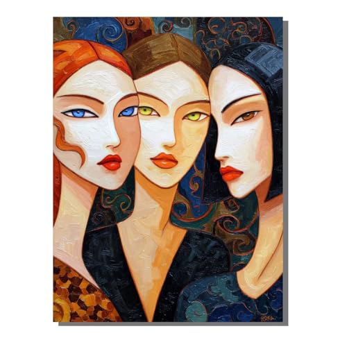 Abstrakt Frau Diamond Painting Erwachsene, 5D Diamant Kunst Kinder Kits, DIY Erwachsene Mosaikherstellung Basteln Diamant Malerei Bilder Set für Weihnachten Wanddekoration, Geschenke 60x80 cm SYLF787 Abstrakt Frau Diamond Painting Erwachsene, 5D Diamant Kunst Kinder Kits, DIY Erwachsene Mosaikherstellung Basteln Diamant Malerei Bilder Set für Weihnachten Wanddekoration, Geschenke 60x80 cm SYLF787 von YALNSENN