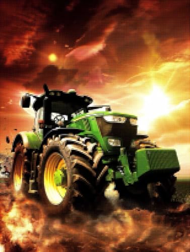 Diamond Painting Kinder Traktor 5D Diamond Painting Landschaft Bilder DIY Full drill Crystal Strass Stickerei Mosaic Diamant Malerei Bastelset Geschenke für Frauen Geschenk und Wanddeko 50x70 cm 8-S Diamond Painting Kinder Traktor 5D Diamond Painting Landschaft Bilder DIY Full drill Crystal Strass Stickerei Mosaic Diamant Malerei Bastelset Geschenke für Frauen Geschenk und Wanddeko 50x70 cm 8-S von YALNSENN