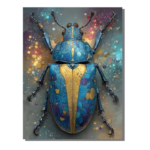 Käfer Insekt Diamond Painting Erwachsene, 5D Diamant Kunst Kinder Kits, DIY Erwachsene Mosaikherstellung Basteln Diamant Malerei Bilder Set für Weihnachten Wanddekoration, Geschenke 50 x 70 cm SYLF65 Käfer Insekt Diamond Painting Erwachsene, 5D Diamant Kunst Kinder Kits, DIY Erwachsene Mosaikherstellung Basteln Diamant Malerei Bilder Set für Weihnachten Wanddekoration, Geschenke 50 x 70 cm SYLF65 von YALNSENN