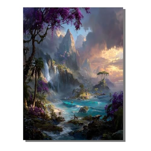 Landschaft Berg Diamond Painting Erwachsene, 5D Diamant Kunst Kinder Kits, DIY Erwachsene Mosaikherstellung Basteln Diamant Malerei Bilder Set für Wanddekoration, Geschenke 30x40 cm SYLF145 Landschaft Berg Diamond Painting Erwachsene, 5D Diamant Kunst Kinder Kits, DIY Erwachsene Mosaikherstellung Basteln Diamant Malerei Bilder Set für Wanddekoration, Geschenke 30x40 cm SYLF145 von YALNSENN