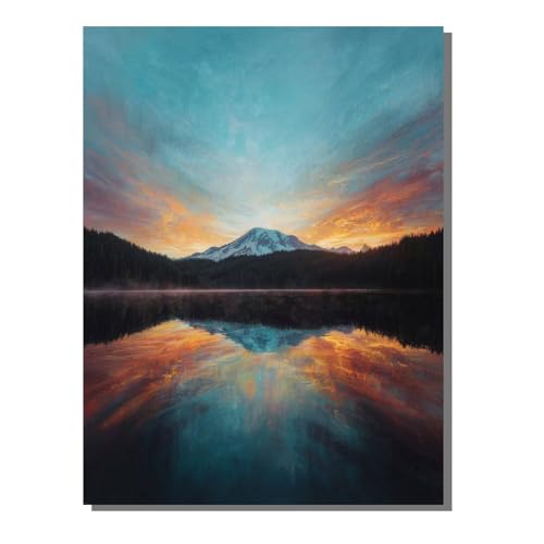 See Berg Diamond Painting Erwachsene, 5D Diamant Kunst Kinder Kits, DIY Erwachsene Mosaikherstellung Basteln Diamant Malerei Bilder Set für Weihnachten Wanddekoration, Geschenke 50 x 70 cm SYLF425 See Berg Diamond Painting Erwachsene, 5D Diamant Kunst Kinder Kits, DIY Erwachsene Mosaikherstellung Basteln Diamant Malerei Bilder Set für Weihnachten Wanddekoration, Geschenke 50 x 70 cm SYLF425 von YALNSENN