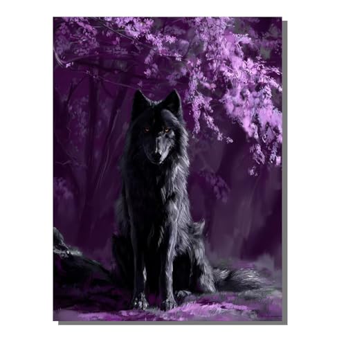 Tier Wolf Diamond Painting Erwachsene, 5D Diamant Kunst Kinder Kits, DIY Erwachsene Mosaikherstellung Basteln Diamant Malerei Bilder Set für Weihnachten Wanddekoration, Geschenke 50 x 70 cm SYLF400 Tier Wolf Diamond Painting Erwachsene, 5D Diamant Kunst Kinder Kits, DIY Erwachsene Mosaikherstellung Basteln Diamant Malerei Bilder Set für Weihnachten Wanddekoration, Geschenke 50 x 70 cm SYLF400 von YALNSENN