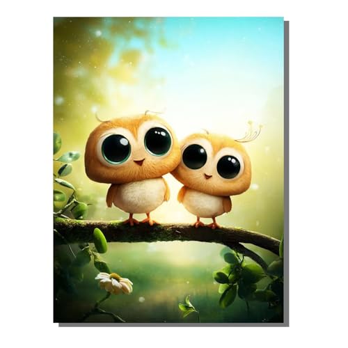 Vogel Tier Diamond Painting Erwachsene, 5D Diamant Kunst Kinder Kits, DIY Erwachsene Mosaikherstellung Basteln Diamant Malerei Bilder Set für Weihnachten Wanddekoration, Geschenke 30x40 cm SYLF800 Vogel Tier Diamond Painting Erwachsene, 5D Diamant Kunst Kinder Kits, DIY Erwachsene Mosaikherstellung Basteln Diamant Malerei Bilder Set für Weihnachten Wanddekoration, Geschenke 30x40 cm SYLF800 von YALNSENN