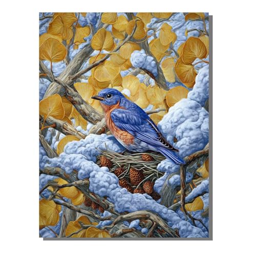 Vogel Tier Diamond Painting Erwachsene, 5D Diamant Kunst Kinder Kits, DIY Erwachsene Mosaikherstellung Basteln Diamant Malerei Bilder Set für Weihnachten Wanddekoration, Geschenke 50 x 70 cm SYLF409 Vogel Tier Diamond Painting Erwachsene, 5D Diamant Kunst Kinder Kits, DIY Erwachsene Mosaikherstellung Basteln Diamant Malerei Bilder Set für Weihnachten Wanddekoration, Geschenke 50 x 70 cm SYLF409 von YALNSENN