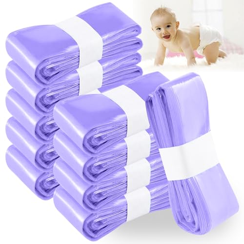YAMAIDUO 10 Stück 6,5M Windeleimer Nachfüllkassetten, Wickeleimer Nachfüllfolie Geruchsdichte Eingedickte, Nachfüllkassetten Windeleimer Kompatibel mit Tommee Tippee, Angelcare, LitterLocker, Spross von YAMAIDUO